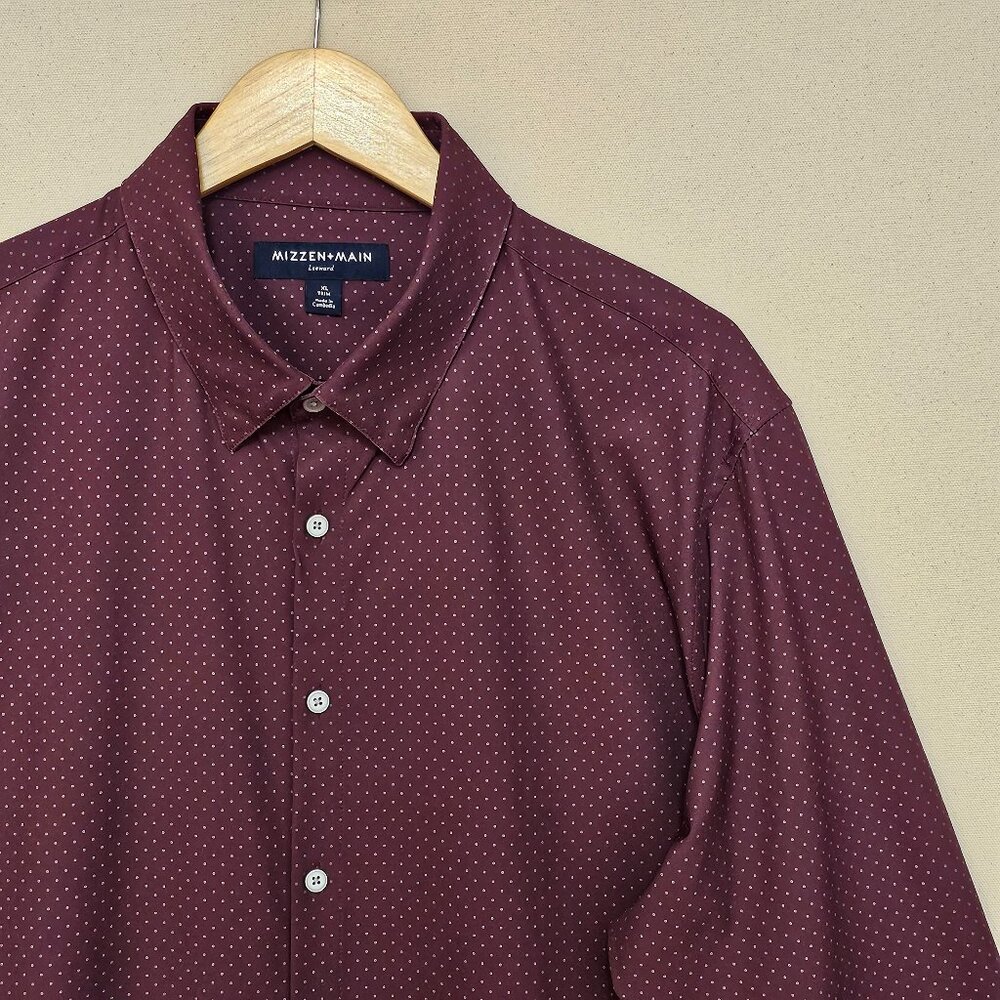 Mizzen+Main Leeward Button Down Trim Fit XL
